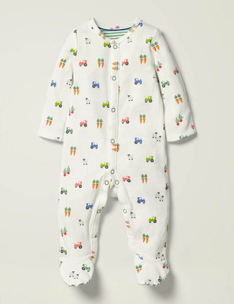 Bedruckter Schlafanzug - Multi Baby Farm Bedruckter Schlafanzug - Multi Baby Farm