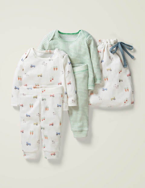 Cosy Pointelle Pack - Multi Baby Farm Cosy Pointelle Pack - Multi Baby Farm