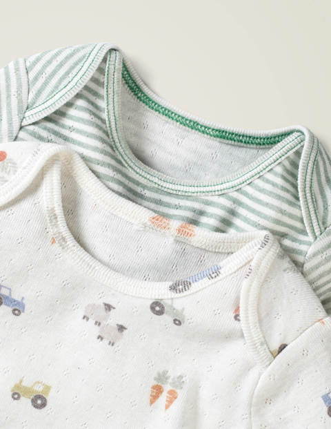 Cosy Pointelle Pack - Multi Baby Farm Cosy Pointelle Pack - Multi Baby Farm