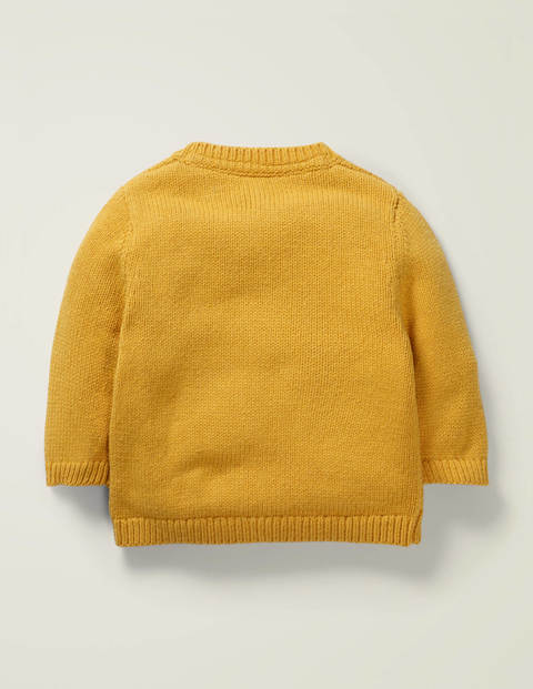 Lustiger Cardigan - Narzissengelb, Häschen Lustiger Cardigan - Narzissengelb, Häschen