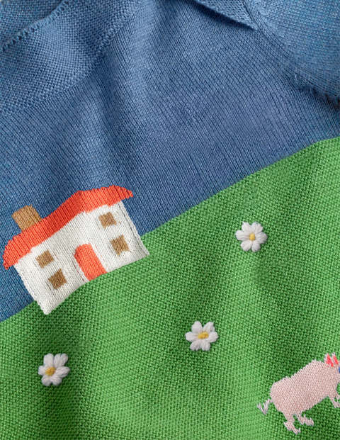 Scenic Knitted Play Set - Wisteria Blue/Ecru Marl Scenic Knitted Play Set - Wisteria Blue/Ecru Marl