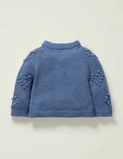 Textured Heart Cardigan - Sea Mist Blue Textured Heart Cardigan - Sea Mist Blue