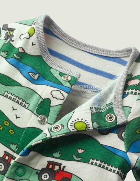 Twin Pack Rompers - Multi Farm Twin Pack Rompers - Multi Farm
