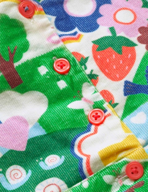 Printed Cord Dress Set - Multi Baby Springtime Printed Cord Dress Set - Multi Baby Springtime
