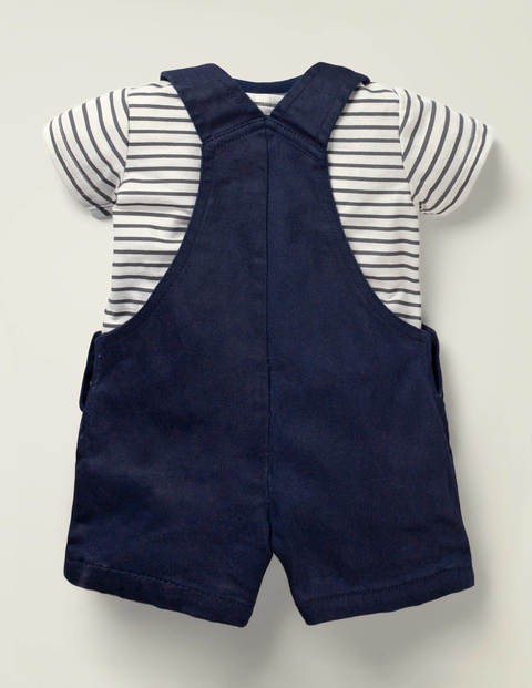 Animal Patch Dungaree Set - Rich Emerald Green Frogs Animal Patch Dungaree Set - Rich Emerald Green Frogs