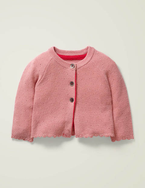 Gemütlicher Cardigan - Delfinrosa Gemütlicher Cardigan - Delfinrosa
