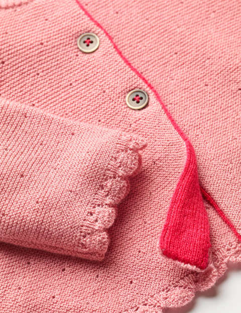 Gemütlicher Cardigan - Delfinrosa Gemütlicher Cardigan - Delfinrosa