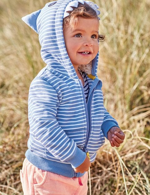 Neuer Kapuzenpullover Mit Hai-Motiv - Himmelblau, Hai Neuer Kapuzenpullover Mit Hai-Motiv - Himmelblau, Hai