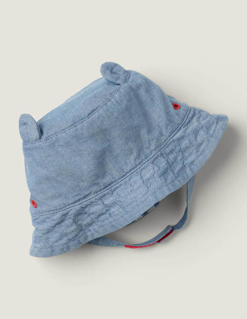 Denim Woven Hat - Denim Blue Denim Woven Hat - Denim Blue