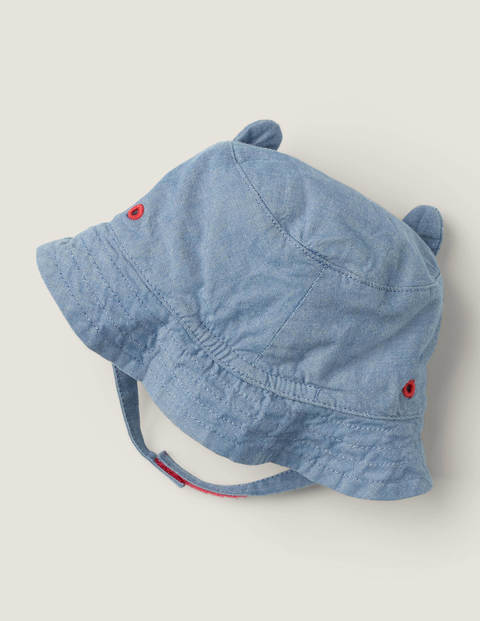 Denim Woven Hat - Denim Blue Denim Woven Hat - Denim Blue