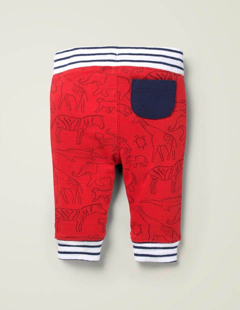 Reversible Bottoms - Cherry Tomato Linear Jungle Reversible Bottoms - Cherry Tomato Linear Jungle