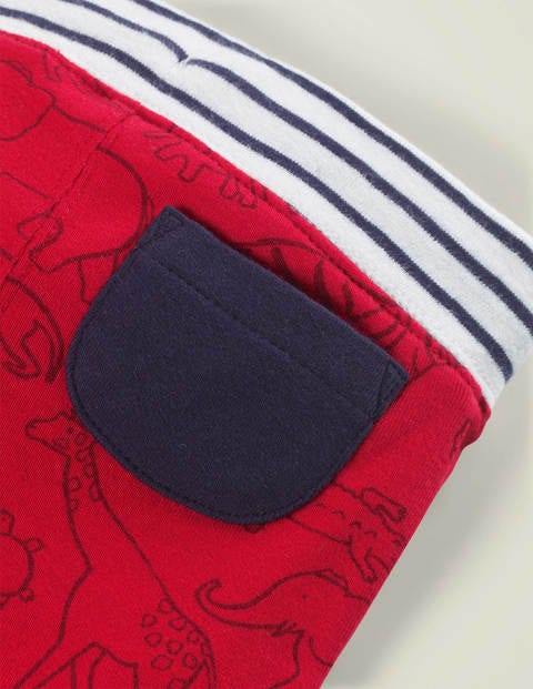 Reversible Bottoms - Cherry Tomato Linear Jungle Reversible Bottoms - Cherry Tomato Linear Jungle