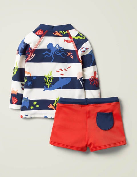 Sunsafe Rash Vest Set - Multi Under The Sea Sunsafe Rash Vest Set - Multi Under The Sea