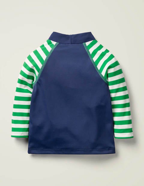 Sunsafe Rash Guard - College Navy Frog Sunsafe Rash Guard - College Navy Frog