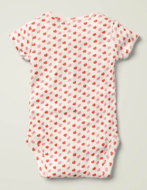 Printed Pointelle Body - Camelila Strawberry Ditsy Printed Pointelle Body - Camelila Strawberry Ditsy