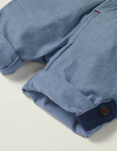Roll-Up Pull-On Pants - Mid Chambray Roll-Up Pull-On Pants - Mid Chambray