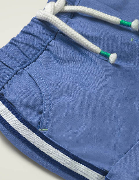 Woven Pull-on Shorts - Seascape Blue Woven Pull-on Shorts - Seascape Blue