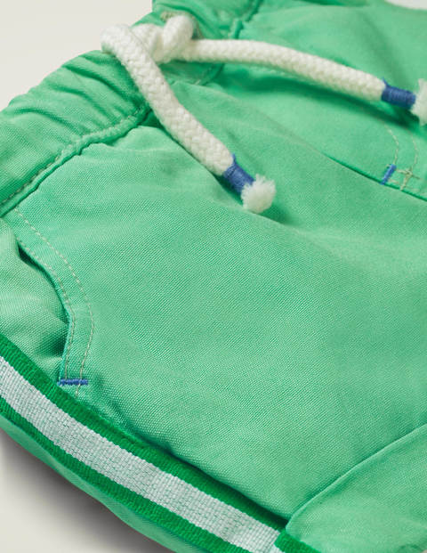 Woven Pull-on Shorts - Pea Green Woven Pull-on Shorts - Pea Green