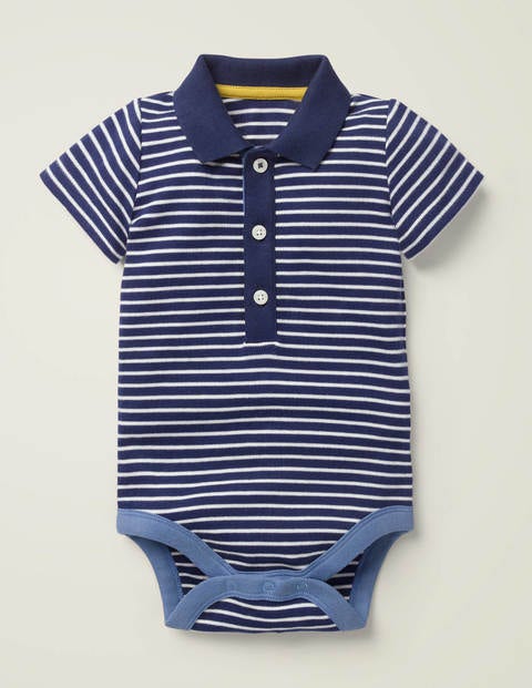 Smarter Jersey-Body - Schuluniform-Navy/Weiß Smarter Jersey-Body - Schuluniform-Navy/Weiß