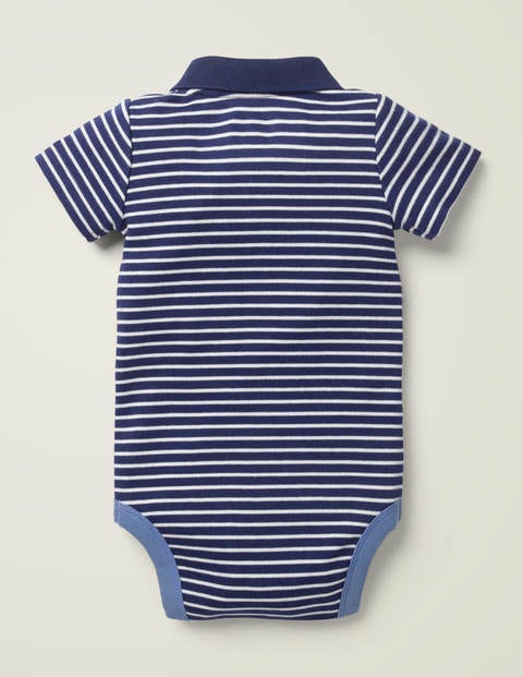 Smarter Jersey-Body - Schuluniform-Navy/Weiß Smarter Jersey-Body - Schuluniform-Navy/Weiß