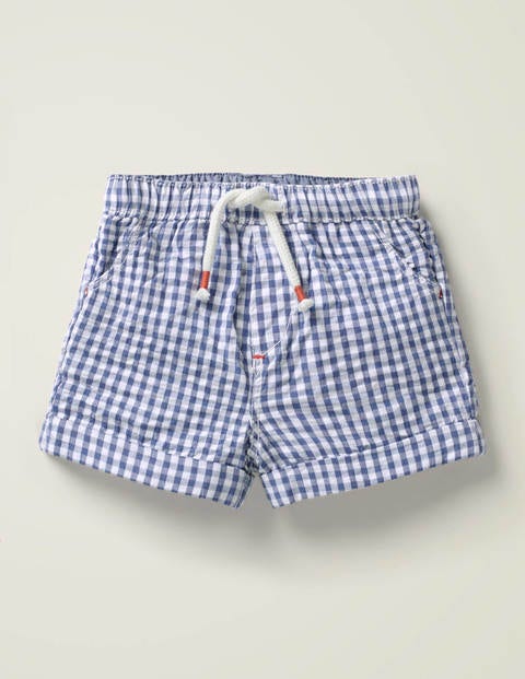 Webshorts mit Vichykaros - Meerblau, Vichykaros Webshorts mit Vichykaros - Meerblau, Vichykaros