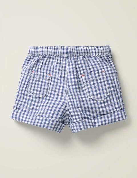 Webshorts mit Vichykaros - Meerblau, Vichykaros Webshorts mit Vichykaros - Meerblau, Vichykaros