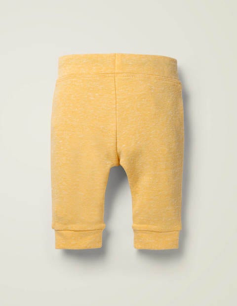 Appliqué Patch Marl Bottoms - Soft Lemon Bunny Appliqué Patch Marl Bottoms - Soft Lemon Bunny