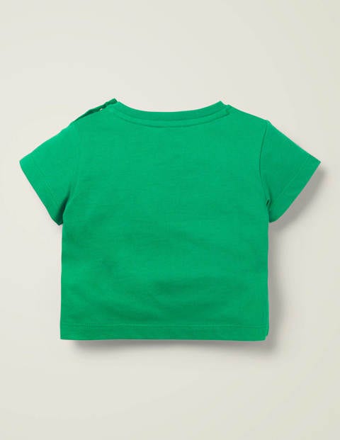 Bouclé Logo T-shirt - Alpine Chameleon Bouclé Logo T-shirt - Alpine Chameleon