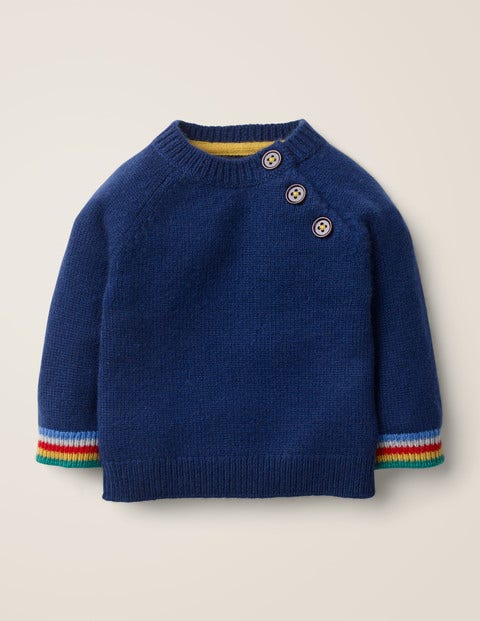 Cashmere Jumper - College Blue Cashmere Jumper - College Blue
