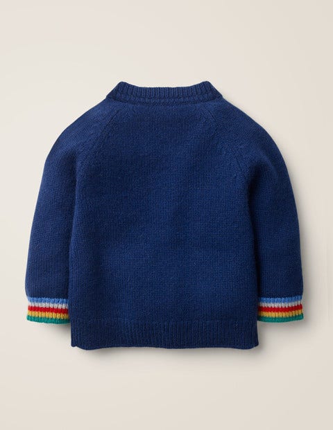 Cashmere Jumper - College Blue Cashmere Jumper - College Blue