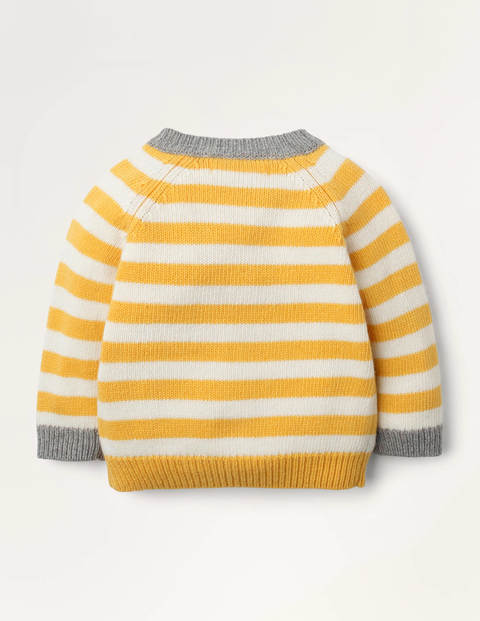 Big Bear and Cub Jumper - Honeycomb Yellow Bear Big Bear and Cub Jumper - Honeycomb Yellow Bear