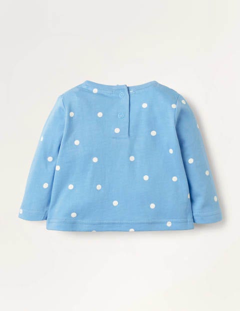 Peeking Animals T-shirt - Frost Blue Winter Animals Peeking Animals T-shirt - Frost Blue Winter Animals