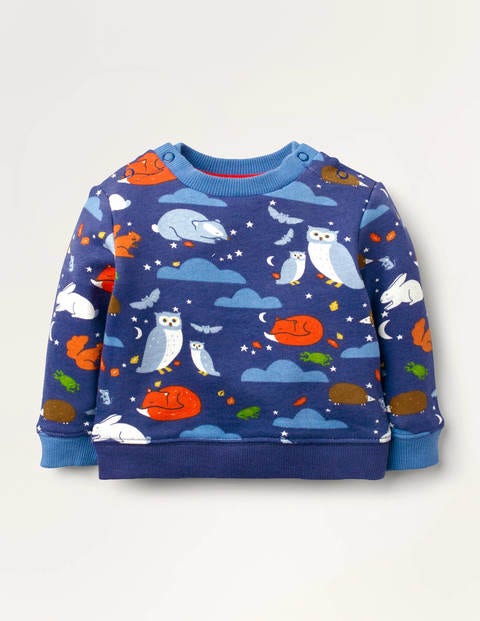 Cosy Sweatshirt - Starboard Blue Night Friends Cosy Sweatshirt - Starboard Blue Night Friends