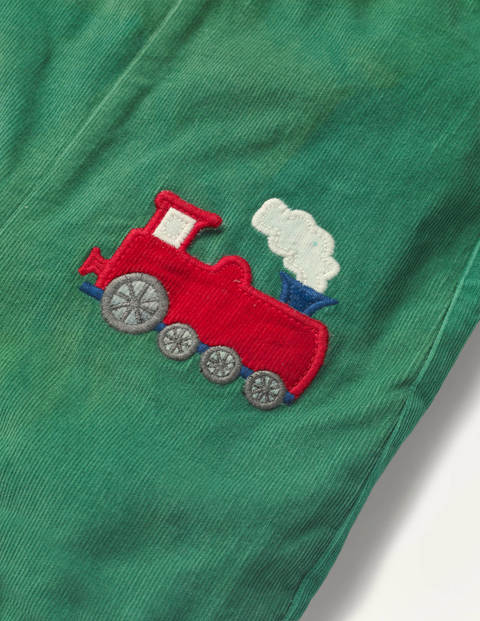 Smart Overalls Set - Forest Green Trains Smart Overalls Set - Forest Green Trains