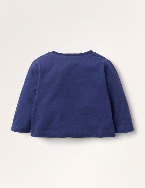 Woodland Lift-the-flap T-shirt - Starboard Blue Fox Woodland Lift-the-flap T-shirt - Starboard Blue Fox