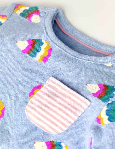 Hedgehog Body & Leggings Set - Blue Marl Hedgehogs Hedgehog Body & Leggings Set - Blue Marl Hedgehogs