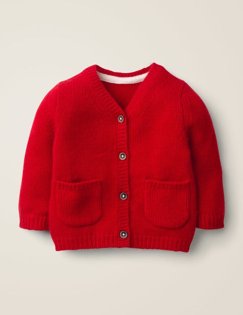 Kaschmircardigan - Rockabilly-Rot Kaschmircardigan - Rockabilly-Rot