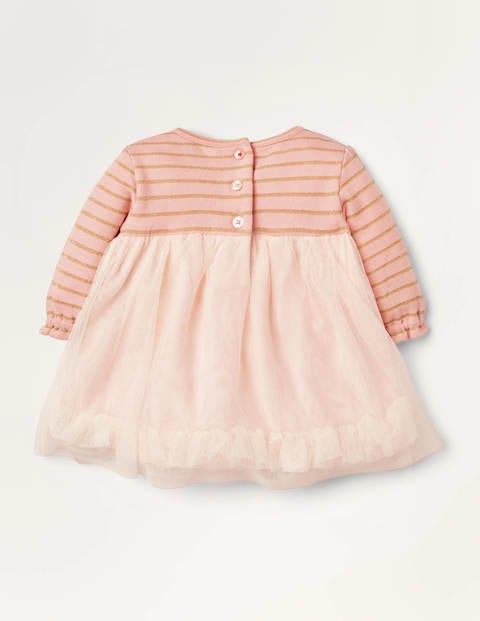 Magical Tulle Dress - Boto Pink/Gold Lurex Magical Tulle Dress - Boto Pink/Gold Lurex