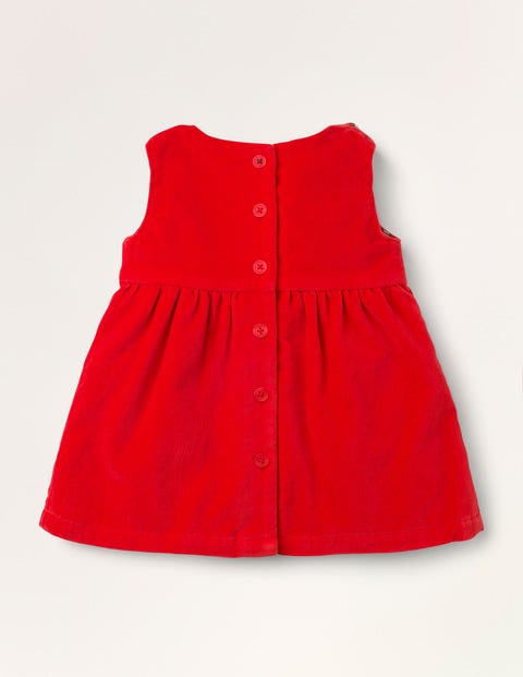 christmas red velvet dress