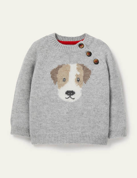 Cashmere Sprout Dog Jumper - Grey Marl Cashmere Sprout Dog Jumper - Grey Marl