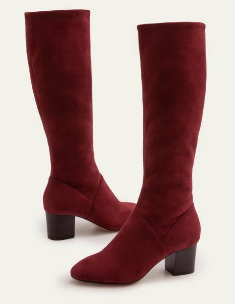 brown platform boots 70s