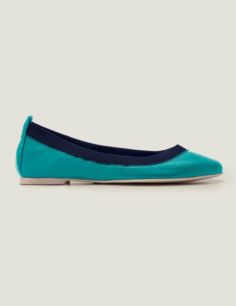 Ballerines souples Hettie - Prairie sauvage/bleu marine Ballerines souples Hettie - Prairie sauvage/bleu marine