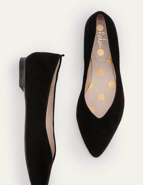 Julia Pointed Flats - Black | Boden UK