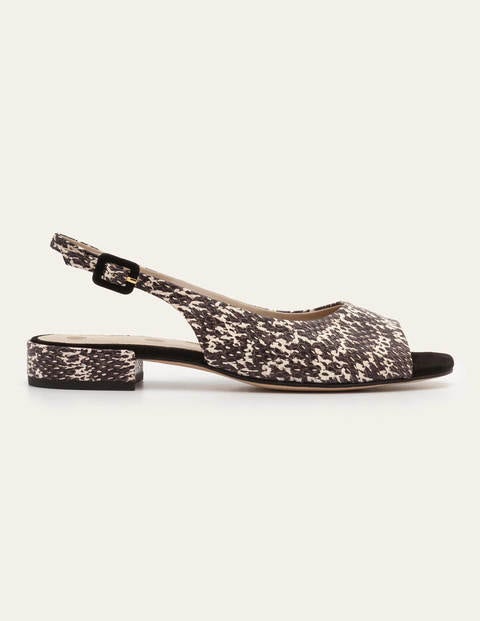 white block heel slingbacks