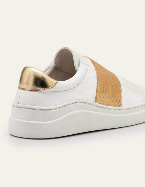 white gold trainers
