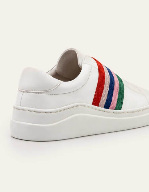 Isabel Trainers - White/Multi Stripe Isabel Trainers - White/Multi Stripe