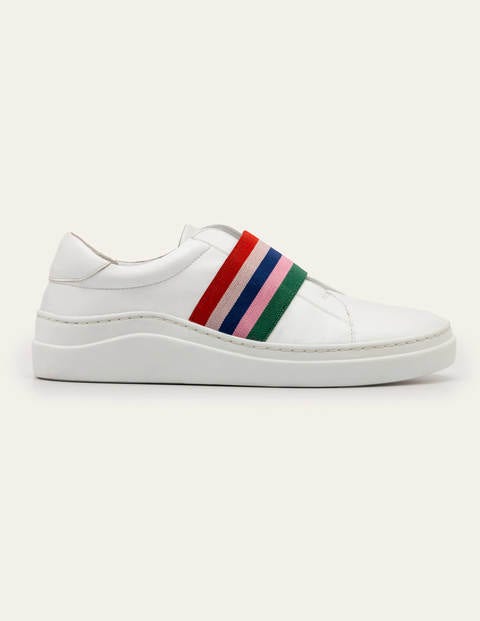Isabel Trainers - White/Multi Stripe Isabel Trainers - White/Multi Stripe
