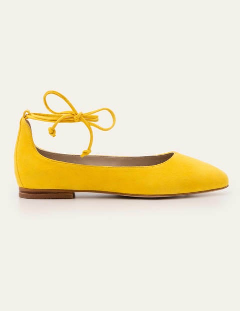 Effie Ballerinas mit Knöchelriemchen - Maisgelb Effie Ballerinas mit Knöchelriemchen - Maisgelb