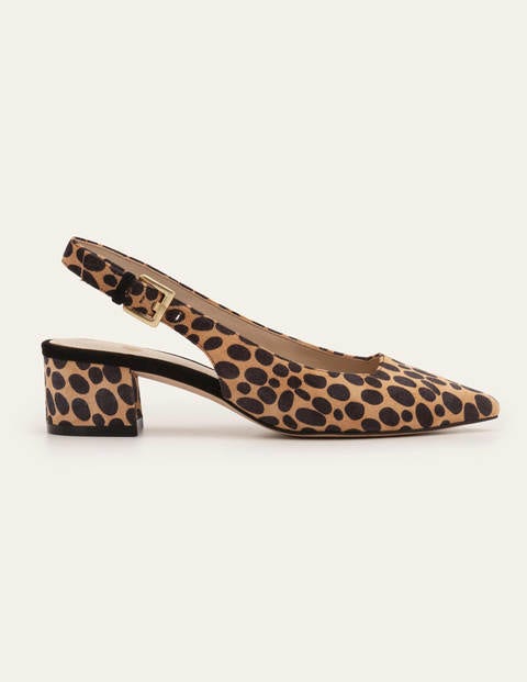 Nadine Riemchenpumps - Natur, Gepardenmuster Nadine Riemchenpumps - Natur, Gepardenmuster