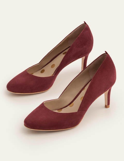 Edie Pumps mit mittelhohem Absatz - Rotbraun Edie Pumps mit mittelhohem Absatz - Rotbraun